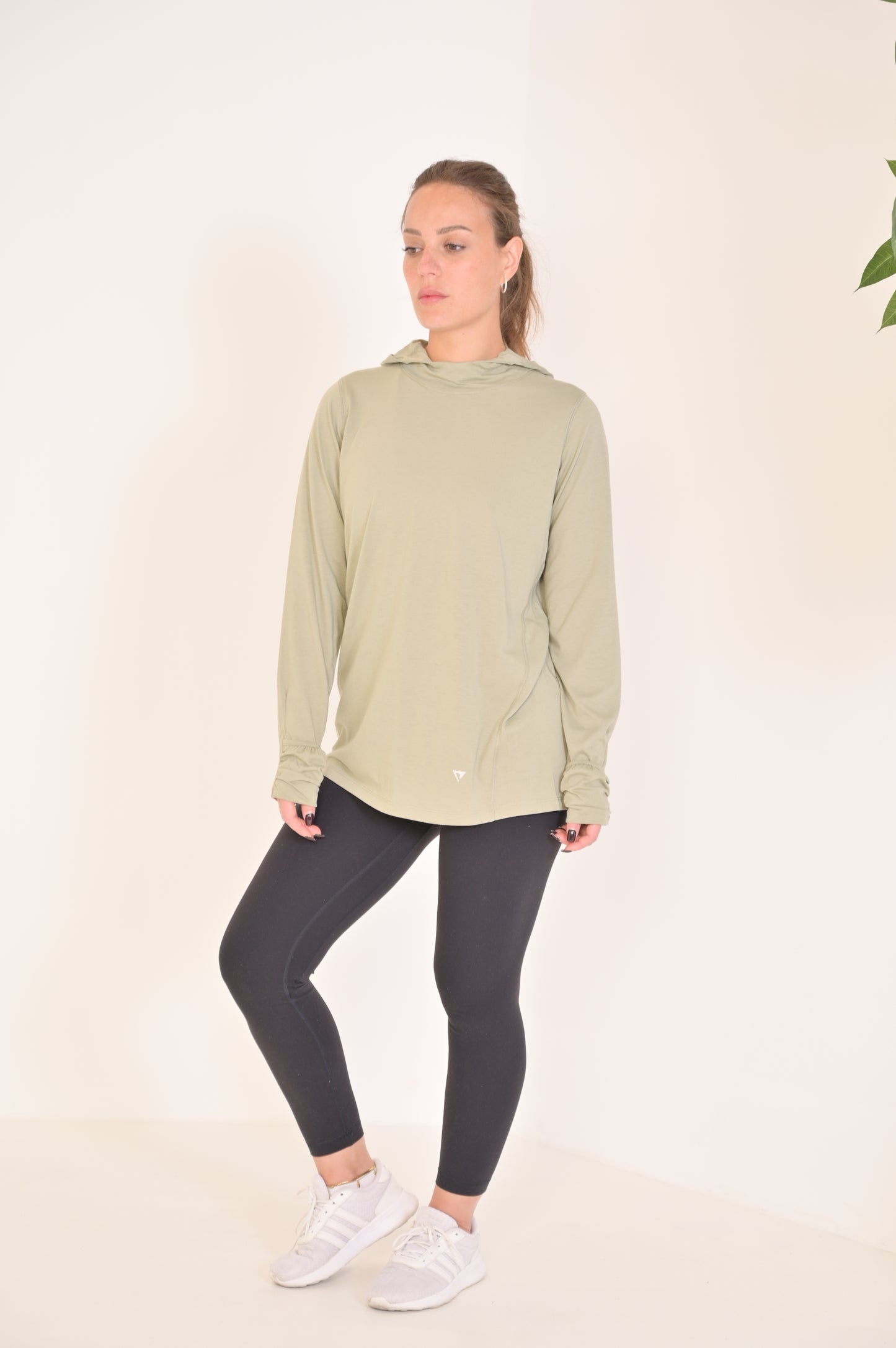 Lightweight workout hoodie - Green