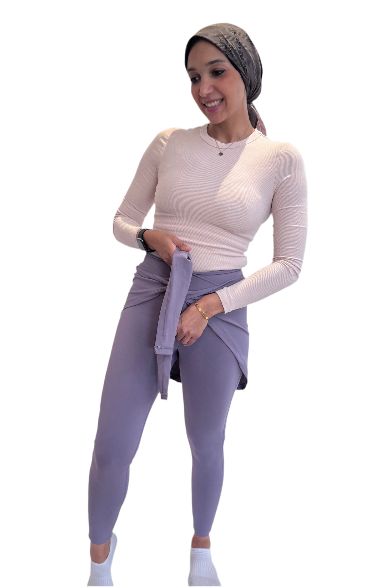 Chic Hip Wrap- Purple