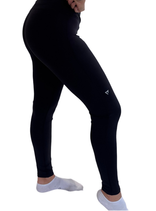 Premium Performance Leggings- Black- Full length 27”