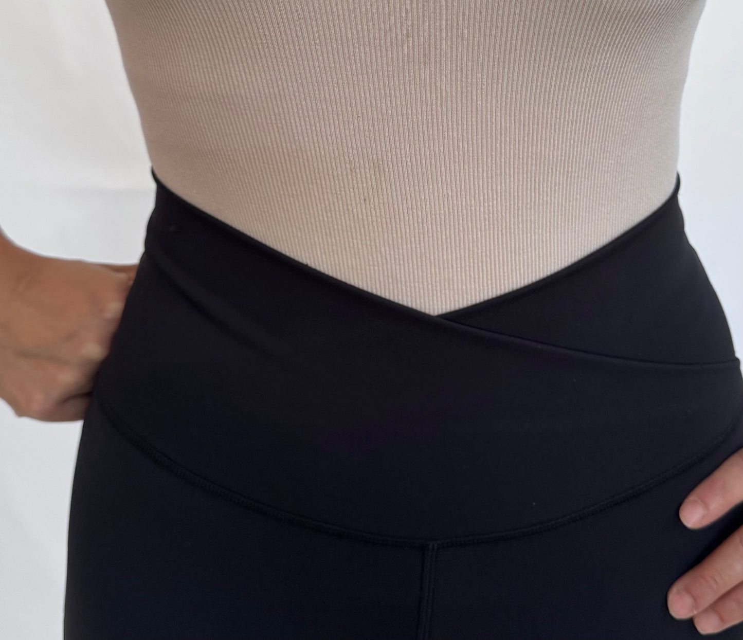 Premium Performance Leggings- Black- Cropped 25”