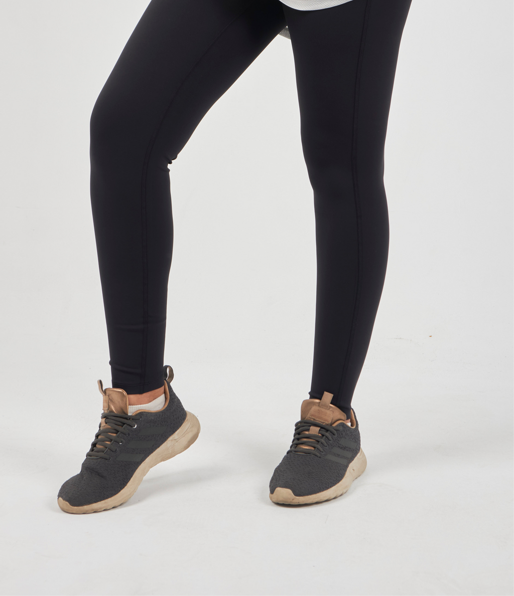 Premium Performance Leggings- Black- Cropped 25”