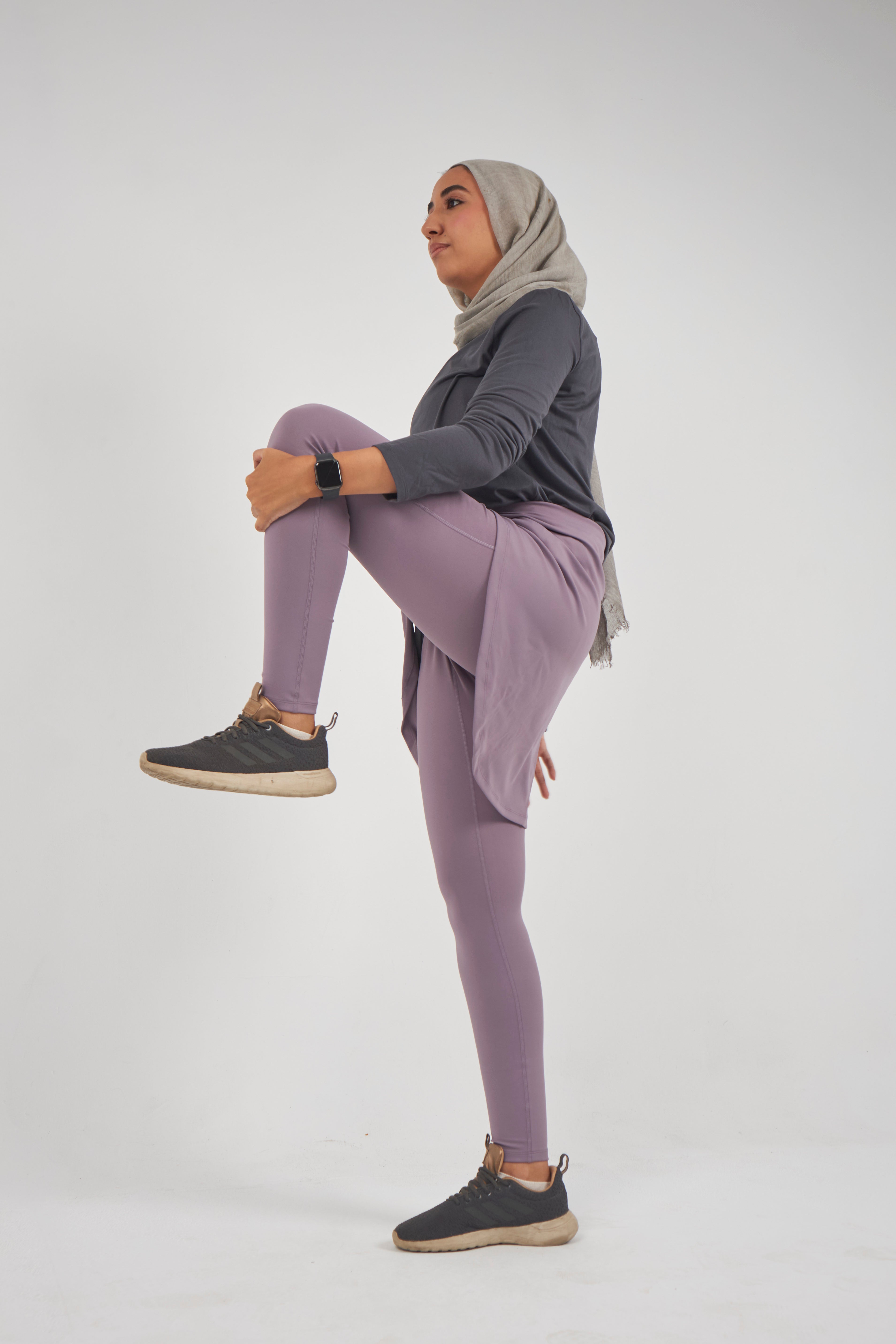 Chic Hip Wrap- Purple