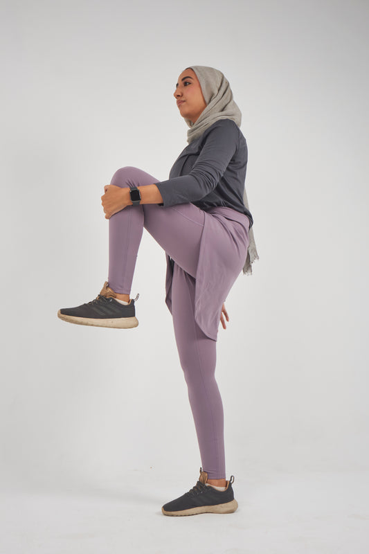 Chic Hip Wrap- Purple