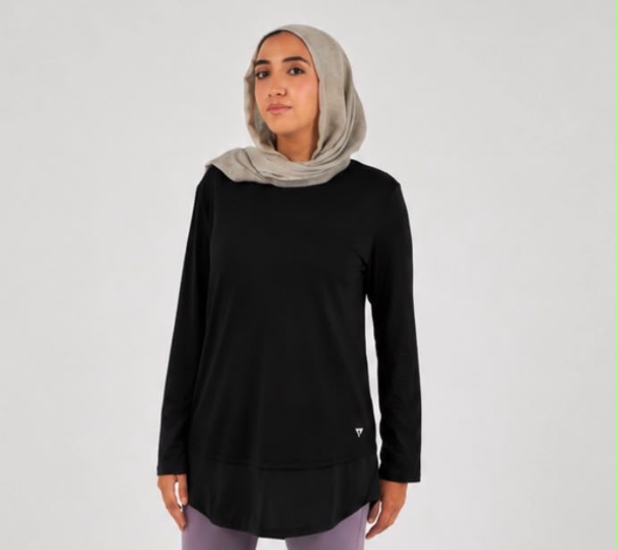 Breezefit Exercise top-Black