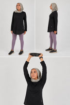 Breezefit Exercise top-Black