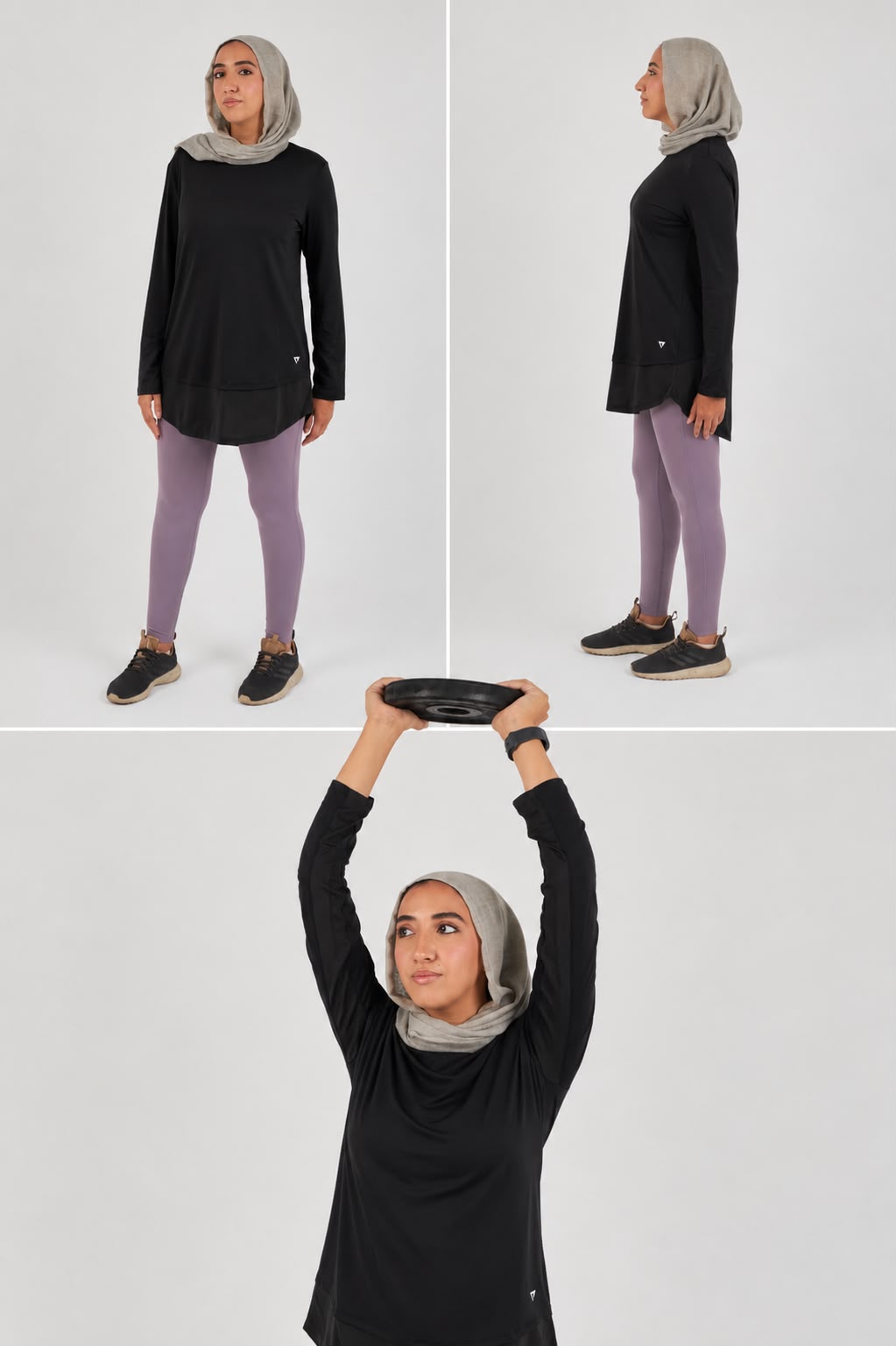 Breezefit Exercise top-Black